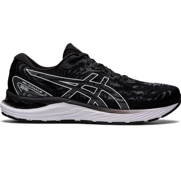 9 WIDE ASICS Gel-Culumbus 23 Wide Black/White Running Sneaker Shoe NIB - Picture 2 of 5